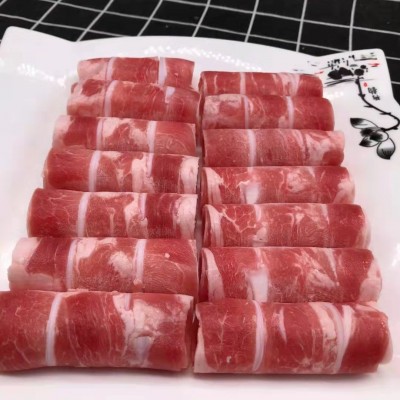 冷冻高钙羊肉方砖 适用涮羊肉火锅 烤羊肉 5斤一块